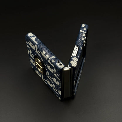 Luxury Monogram Flip Case for Samsung Galaxy Z Flip
