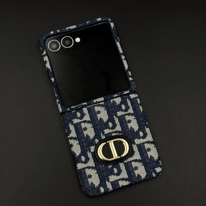 Luxury Monogram Flip Case for Samsung Galaxy Z Flip