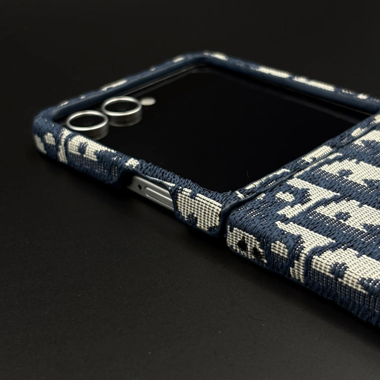 Luxury Monogram Flip Case for Samsung Galaxy Z Flip