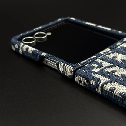 Luxury Monogram Flip Case for Samsung Galaxy Z Flip