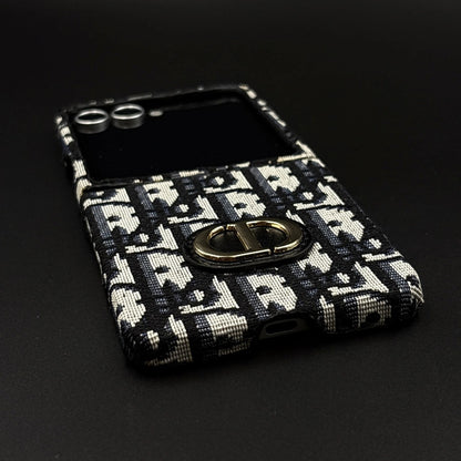 Luxury Monogram Flip Case for Samsung Galaxy Z Flip
