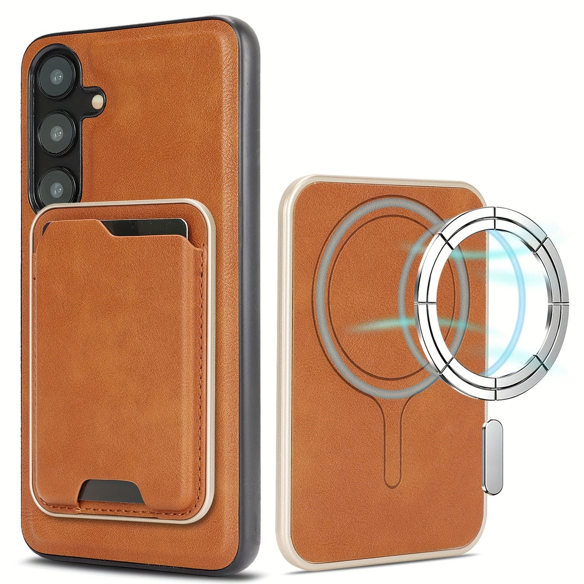 ExecLayer Pro – 2-in-1 Business Leather Wallet Case for Galaxy S Ultra & Plus Series