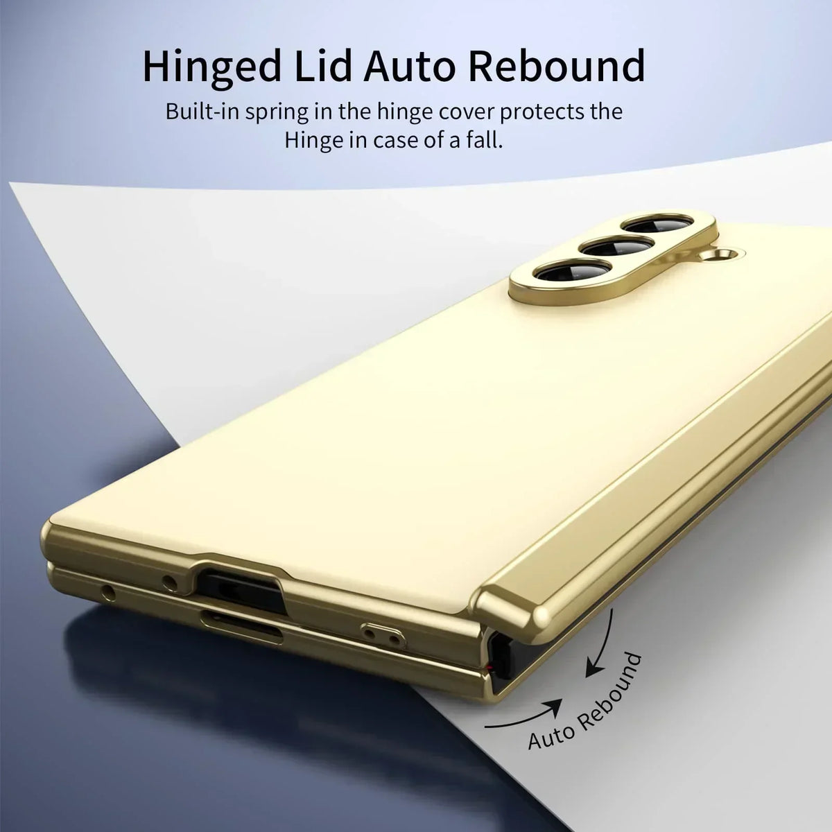 MagFold Slim – Magnetic Leather Case for Galaxy Z Fold