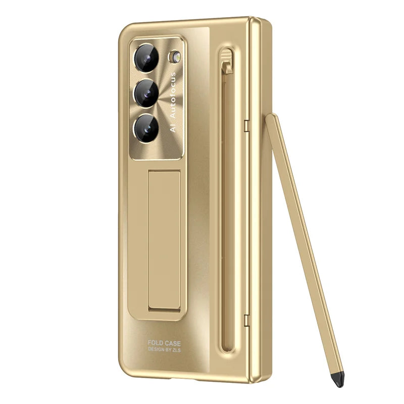 Hard Matte Case with S Pen Holder for Z Fold Series