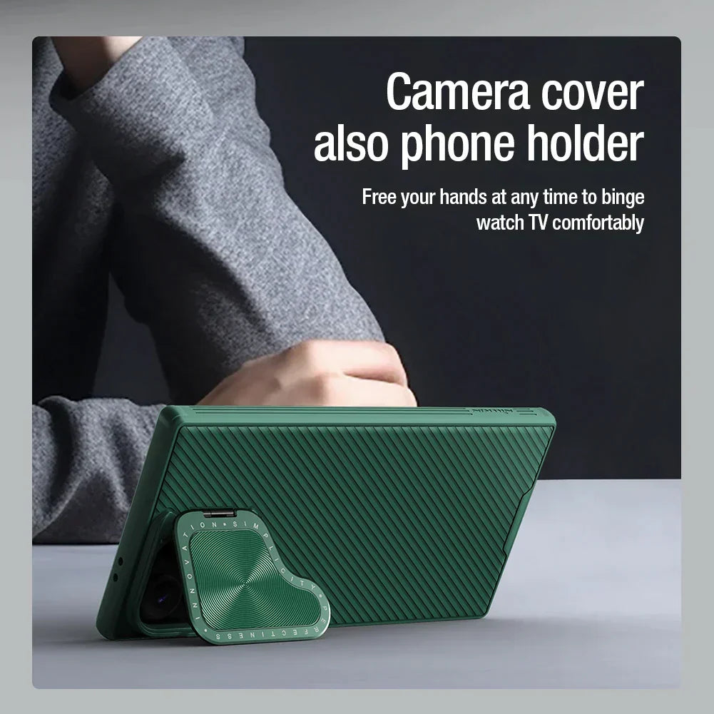 Shockproof S24 Ultra Case with Camera Protection Bracket - Odin case