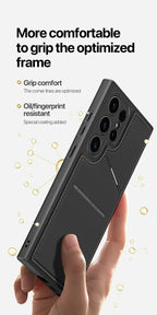 Magnetic 3-in-1 Wallet Case for Samsung S24 Series