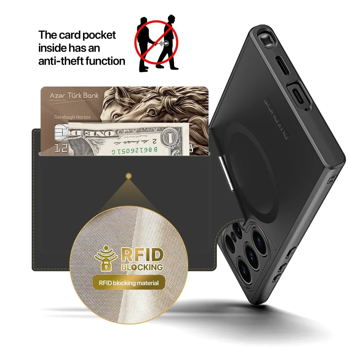 3 in 1 Multifunctional Case for Samsung Galaxy S24 Series - Odin case
