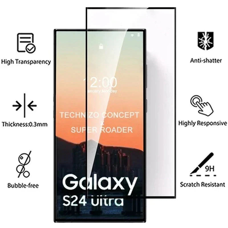 4in1 Screen Protector and Camera Lens Film For Galaxy S24 Series - Odin case
