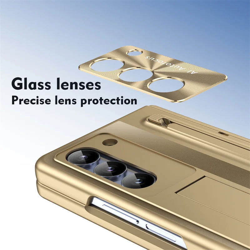 Hard Matte Case with S Pen Holder for Z Fold Series