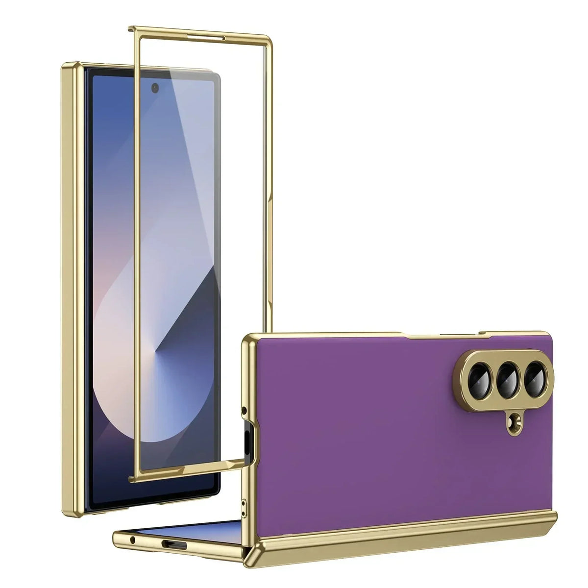 MagFold Slim – Magnetic Leather Case for Galaxy Z Fold