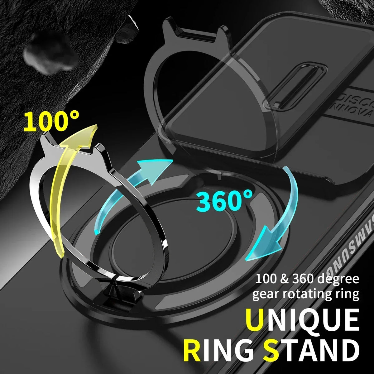 MagShield Fold – Magnetic Kickstand Case with Camera Cover for Z Fold