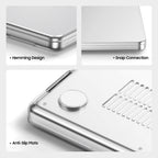 White Black | Macbook Anti-Fall Protective Case