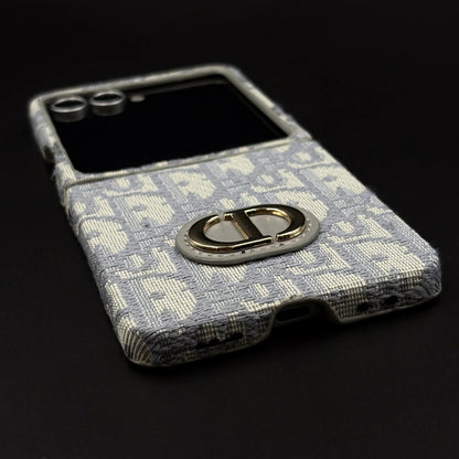 Luxury Monogram Flip Case for Samsung Galaxy Z Flip